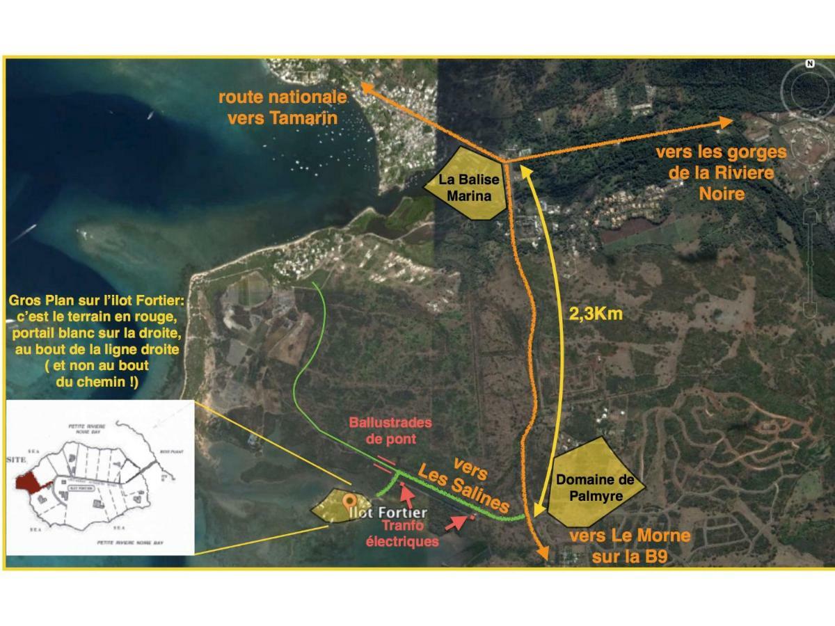 La Cabane Du Pecheur Rivière Noire Exteriör bild